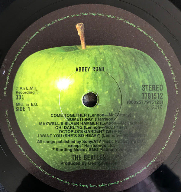 The Beatles : Abbey Road (LP, Album, RE, RM, Opt)
