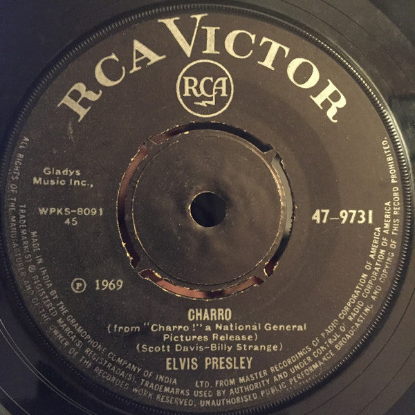 Elvis Presley : Charro / Memories (7")