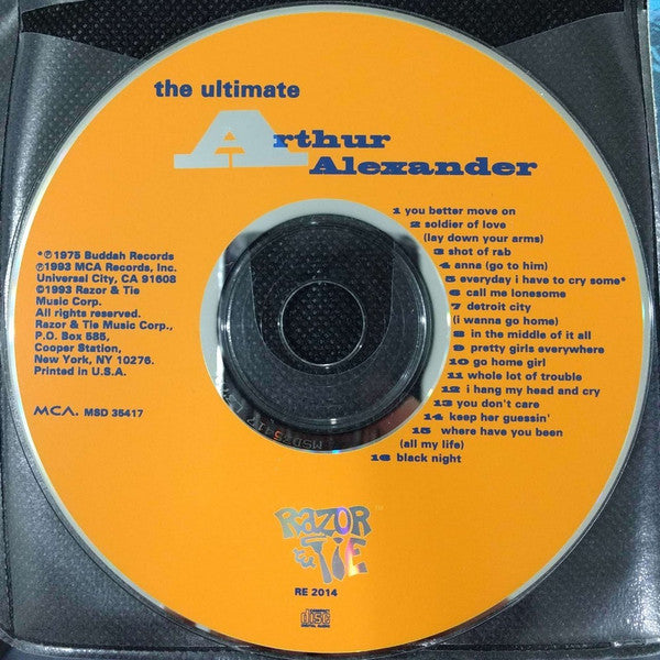 Arthur Alexander : The Ultimate Arthur Alexander (CD, Comp)