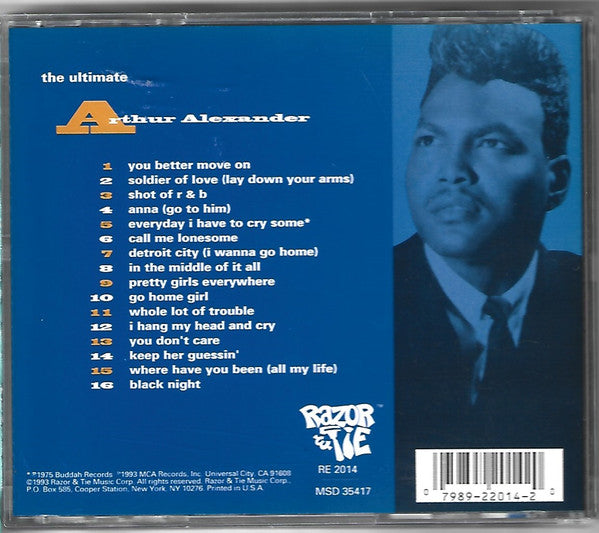 Arthur Alexander : The Ultimate Arthur Alexander (CD, Comp)