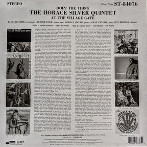 The Horace Silver Quintet : Doin' The Thing - At The Village Gate (LP, Album, RE, 180)