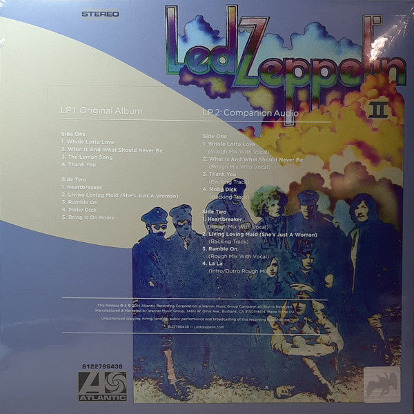 Led Zeppelin : Led Zeppelin II (LP, Album, RE, RM + LP, Album, Com + Dlx, 180)