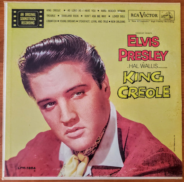 Elvis Presley : King Creole (LP, Album, Mono, RE)