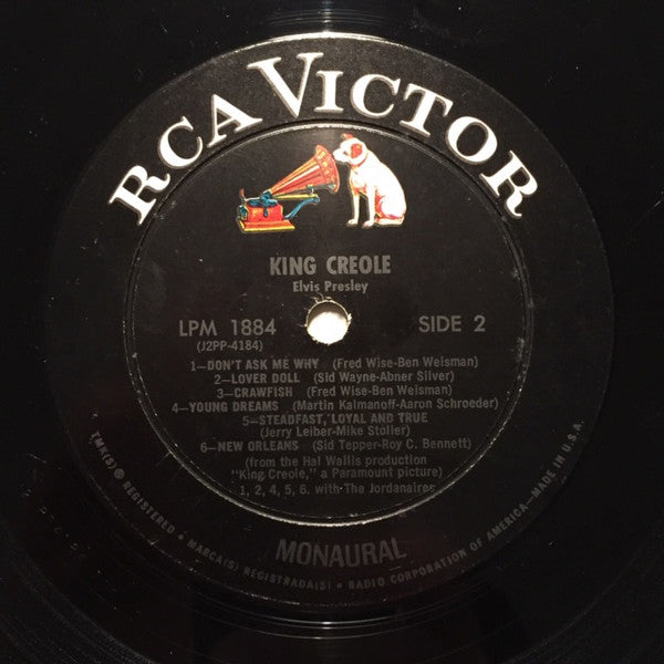 Elvis Presley : King Creole (LP, Album, Mono, RE)