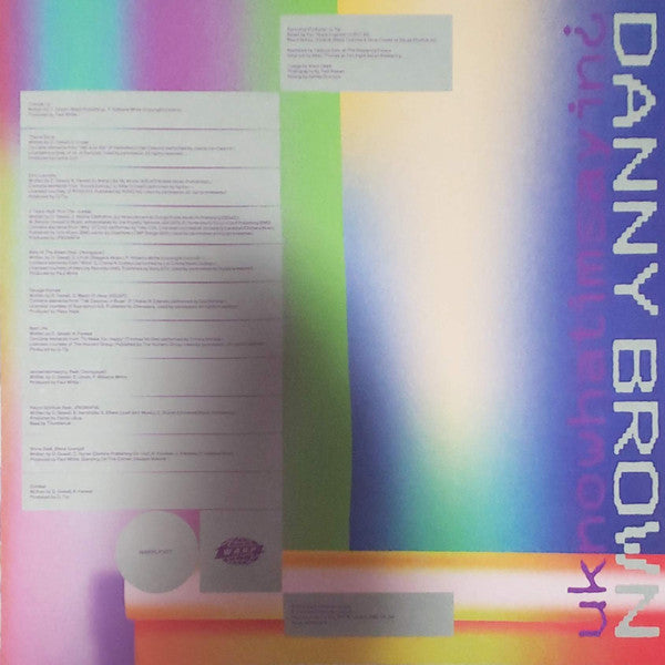 Danny Brown (2) : uknowhatimsayin¿ (LP, Album)