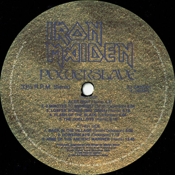 Iron Maiden : Powerslave (LP, Album)