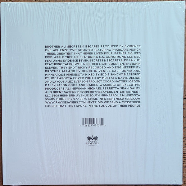 Brother Ali : Secrets & Escapes (LP, Pic)