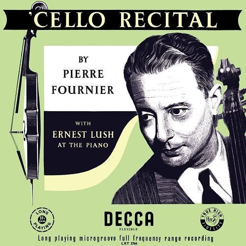 Pierre Fournier : Cello Recital (LP, Album, Mono)