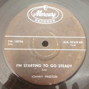 Johnny Preston : Feel So Fine  (7", Mono)