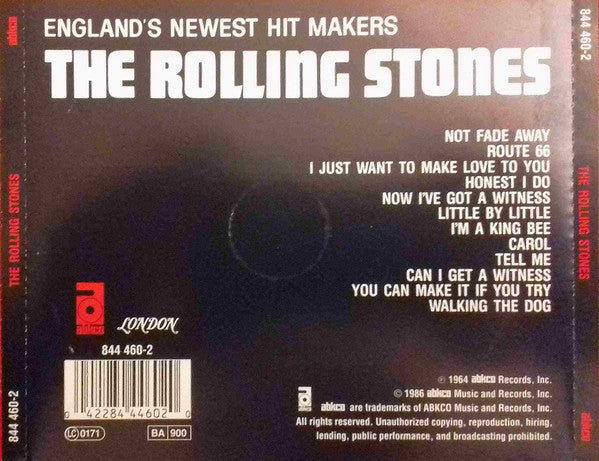 The Rolling Stones : The Rolling Stones (England's Newest Hit Makers) (CD, Album, RE, RM)