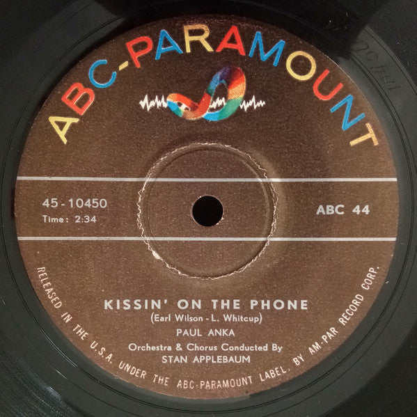 Paul Anka : Cinderella (7")