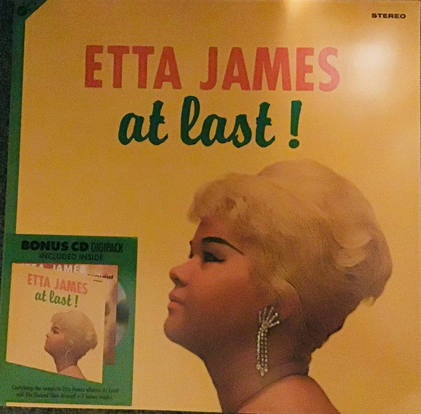 Etta James : At Last! (LP, Album, RE, 180 + CD, Album)