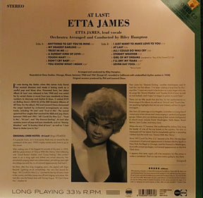 Etta James : At Last! (LP, Album, RE, 180 + CD, Album)