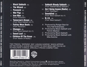 Black Sabbath : We Sold Our Soul For Rock 'N' Roll (CD, Comp, RE)