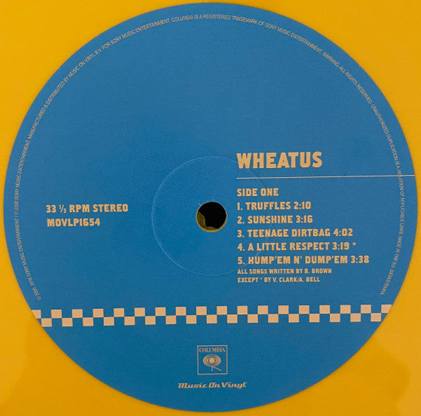Wheatus : Wheatus (LP, Album, Ltd, Num, RE, Yel)