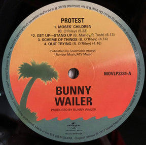 Bunny Wailer : Protest (LP, Album, RE, 180)