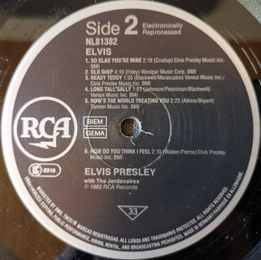 Elvis Presley : Elvis (LP, Album, RE)