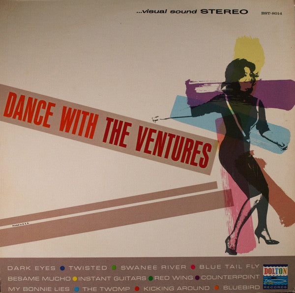 The Ventures : Dance With The Ventures (LP, RE)