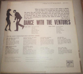 The Ventures : Dance With The Ventures (LP, RE)