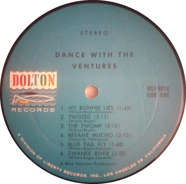 The Ventures : Dance With The Ventures (LP, RE)