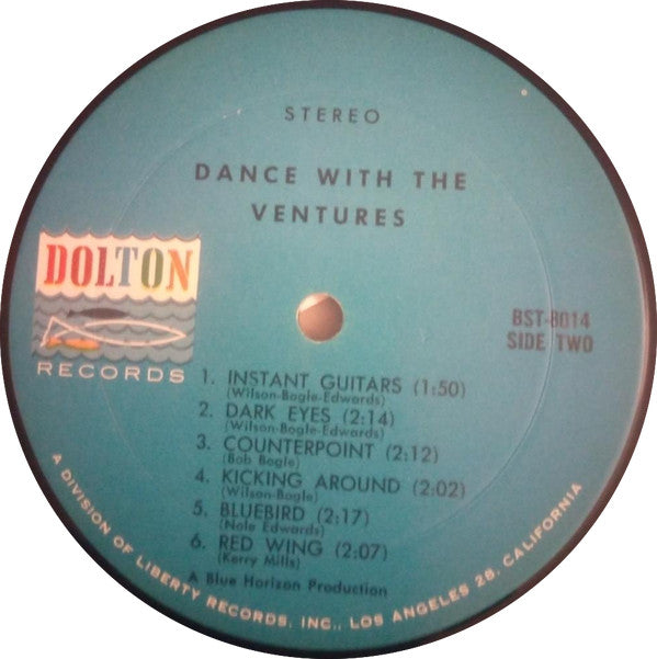 The Ventures : Dance With The Ventures (LP, RE)