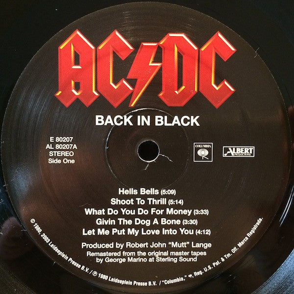AC/DC - Back In Black | Wake Concept Store