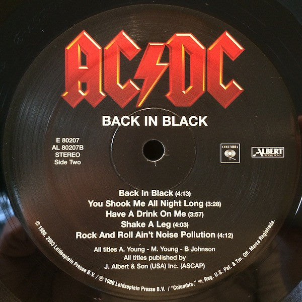 AC/DC - Back In Black | Wake Concept Store