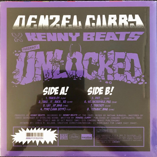 Denzel Curry X Kenny Beats : Unlocked (12", EP)