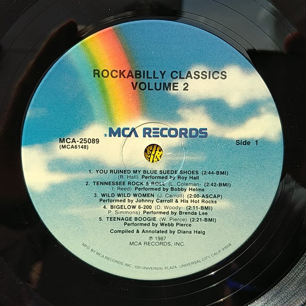 Various : Rockabilly Classics Vol. 2 (LP, Comp, Pin)