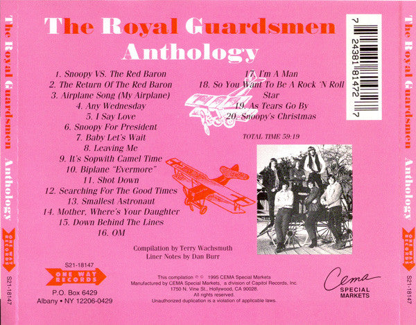 The Royal Guardsmen : Anthology (CD, Comp)