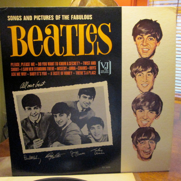 The Beatles : Songs And Pictures Of The Fabulous Beatles (LP, Album, Unofficial)