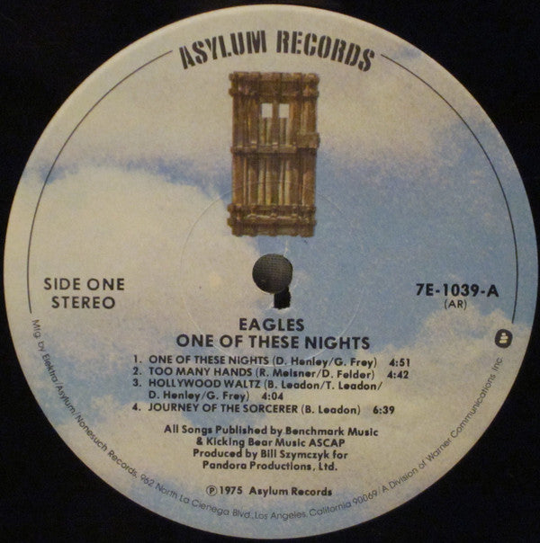 Eagles : One Of These Nights (LP, Album, RE, All)