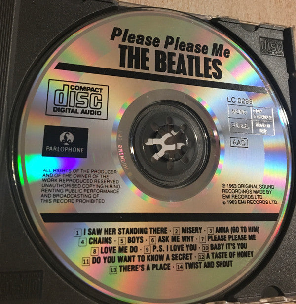 The Beatles : Please Please Me (CD, Album, Mono, RP)