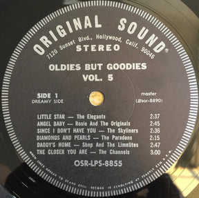 Various : Oldies But Goodies Vol. 5 (LP, Album, Comp)