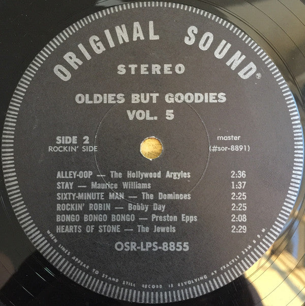 Various : Oldies But Goodies Vol. 5 (LP, Album, Comp)