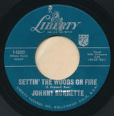 Johnny Burnette : Settin' The Woods On Fire (7", Single, Styrene)