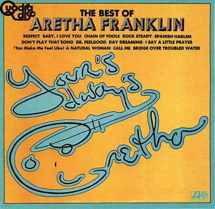 Aretha Franklin : The Best Of Aretha Franklin (LP, Comp, Quad, RI )
