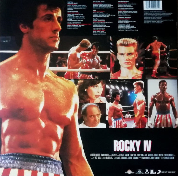 Various : Rocky IV (Original Motion Picture Soundtrack) (LP, Ltd, Pic, RE)