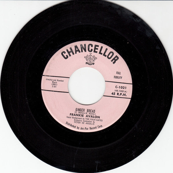 Frankie Avalon : Ginger Bread (7", Single)
