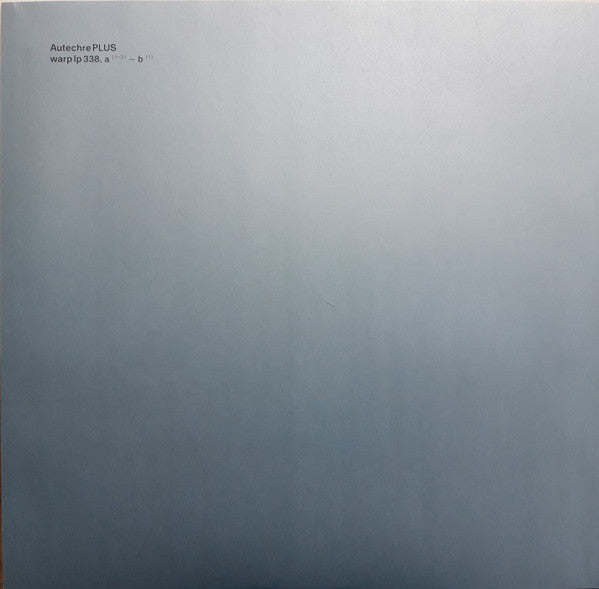 Autechre : PLUS (2xLP, Album)