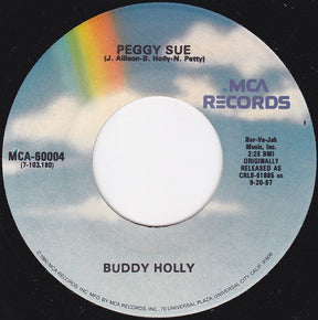 Buddy Holly : Peggy Sue / Everyday (7", RE, RP)