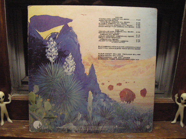 ZZ Top : Tejas (LP, Album, RE, Win)