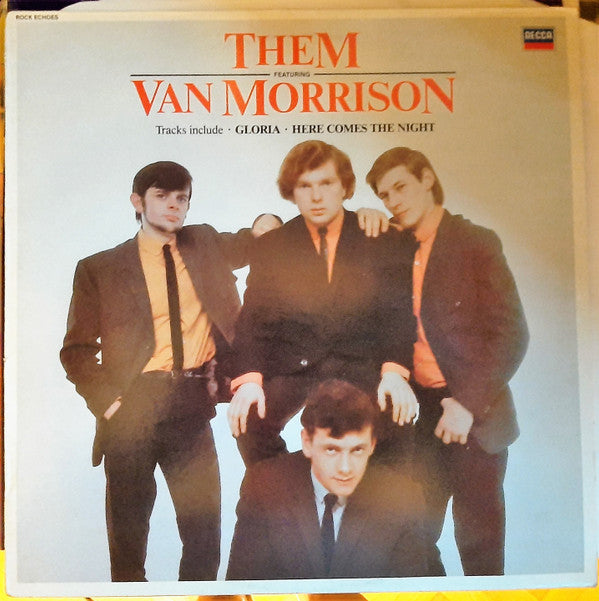 Them (3) Featuring Van Morrison : Them Featuring Van Morrison (LP, Comp, Mono)