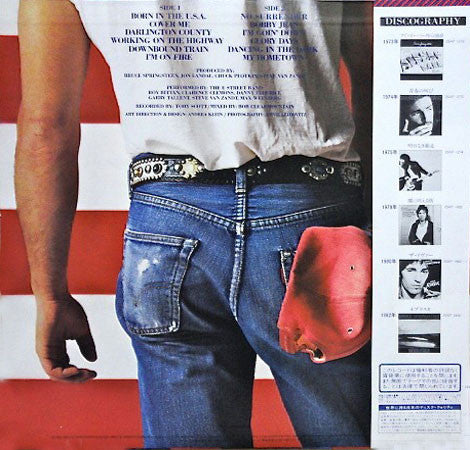 Bruce Springsteen = Bruce Springsteen : Born In The U.S.A. (LP, Album)