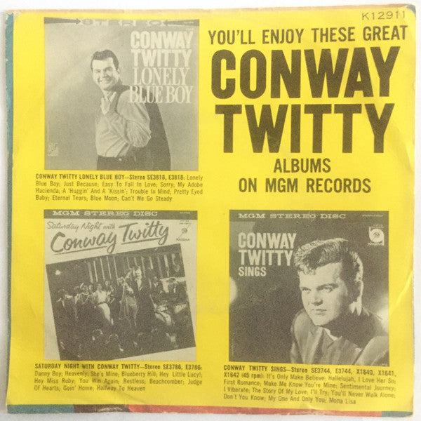 Conway Twitty : Is A Blue Bird Blue / She's Mine (7")