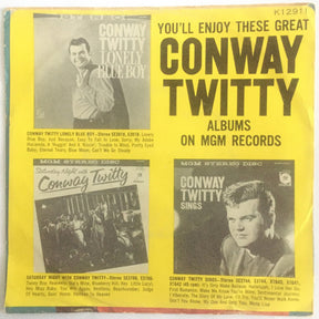 Conway Twitty : Is A Blue Bird Blue / She's Mine (7")