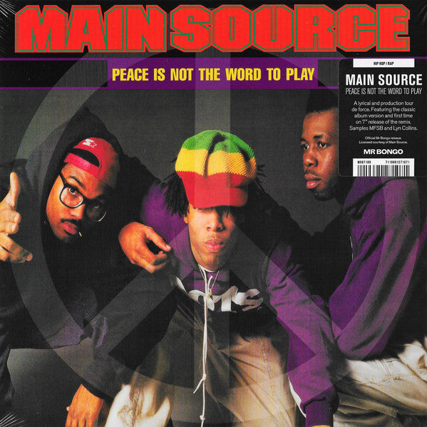 Main Source : Peace Is Not The Word To Play (7", Ltd)