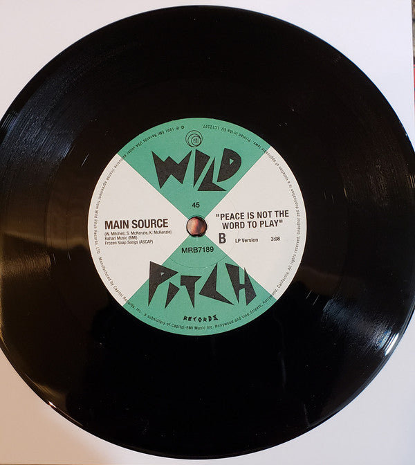 Main Source : Peace Is Not The Word To Play (7", Ltd)