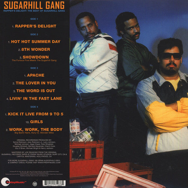 Sugarhill Gang : Rapper's Delight: The Best Of Sugarhill Gang (2xLP, Comp, RE, Gol)