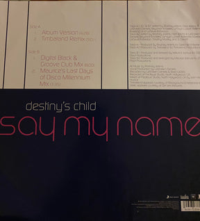 Destiny's Child : Say My Name  (12", Ltd, Pic, Rec)